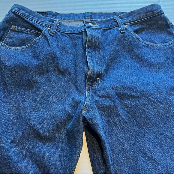 Wrangler Men's Blue Jeans Reg Fit 38X30 - Picture 7 of 8